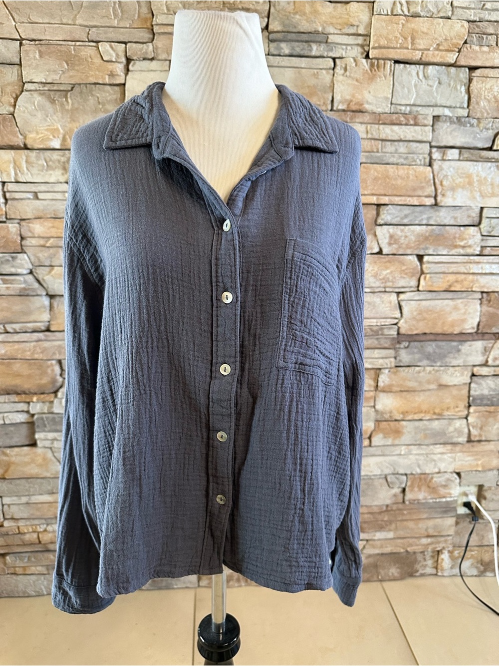 Maurice’s Button Down Gauze Shirt
